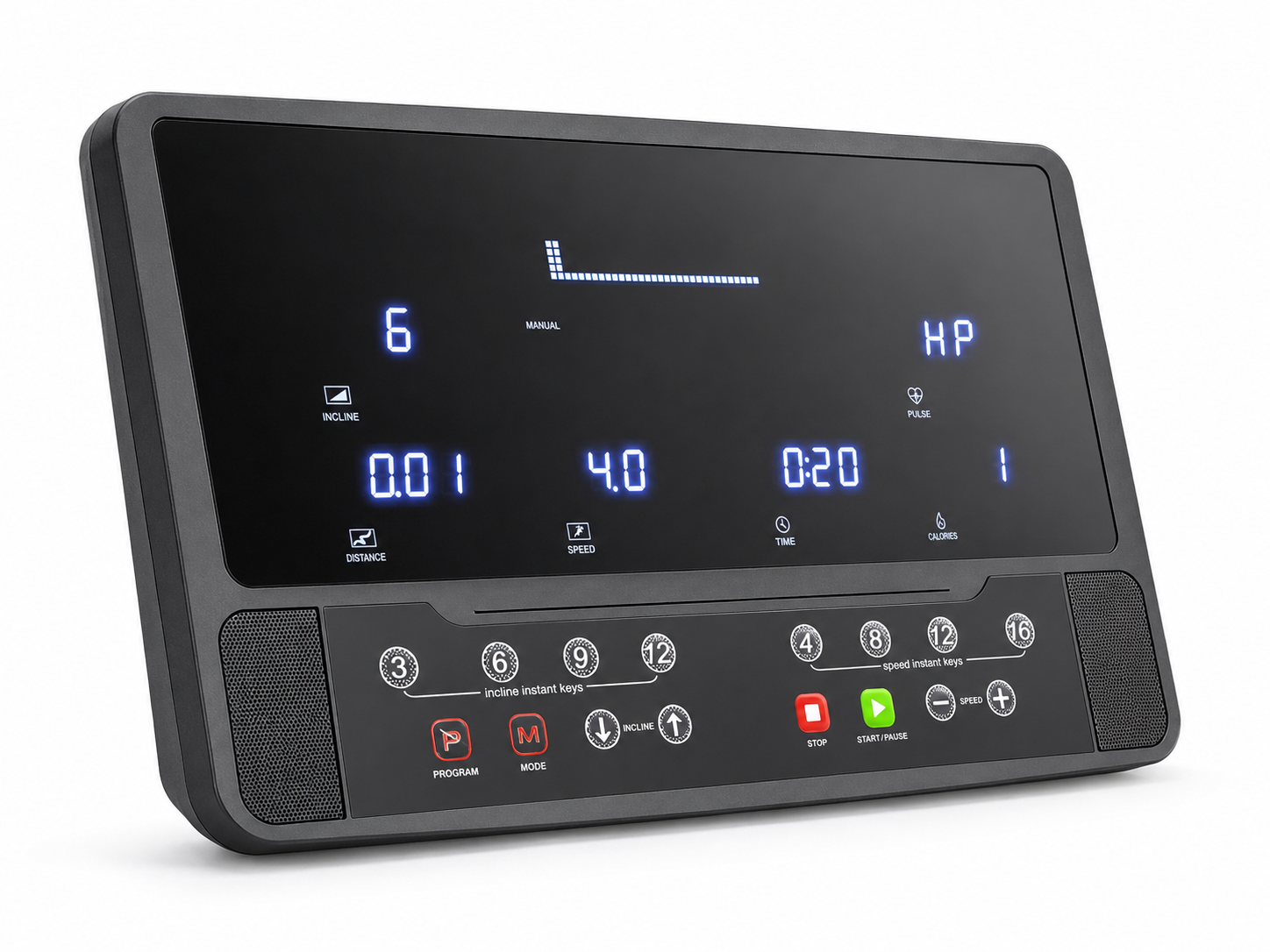 6840EA fitness equipment console